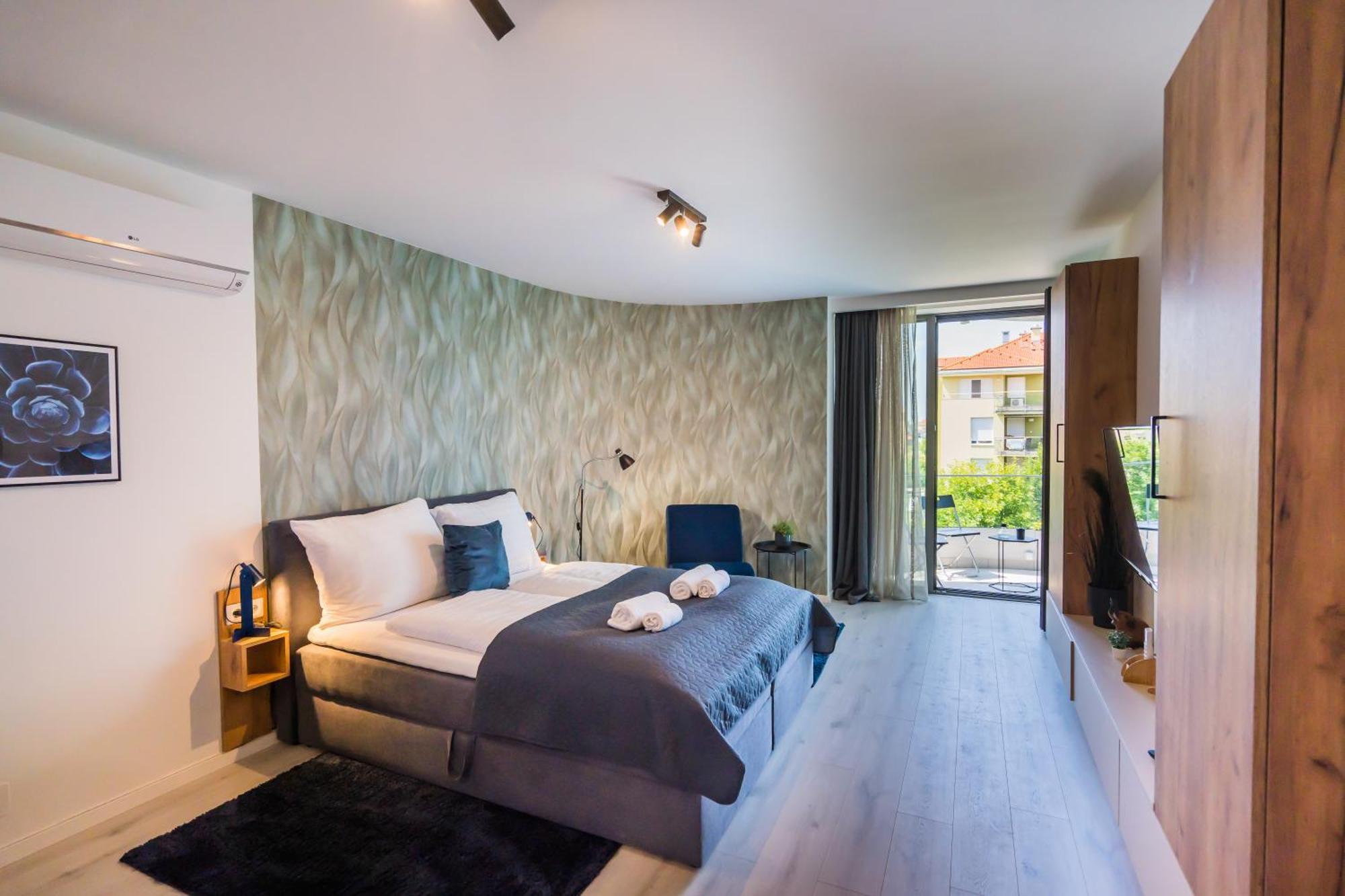 Myflat Wave 36 Suite Siófok Zewnętrze zdjęcie
